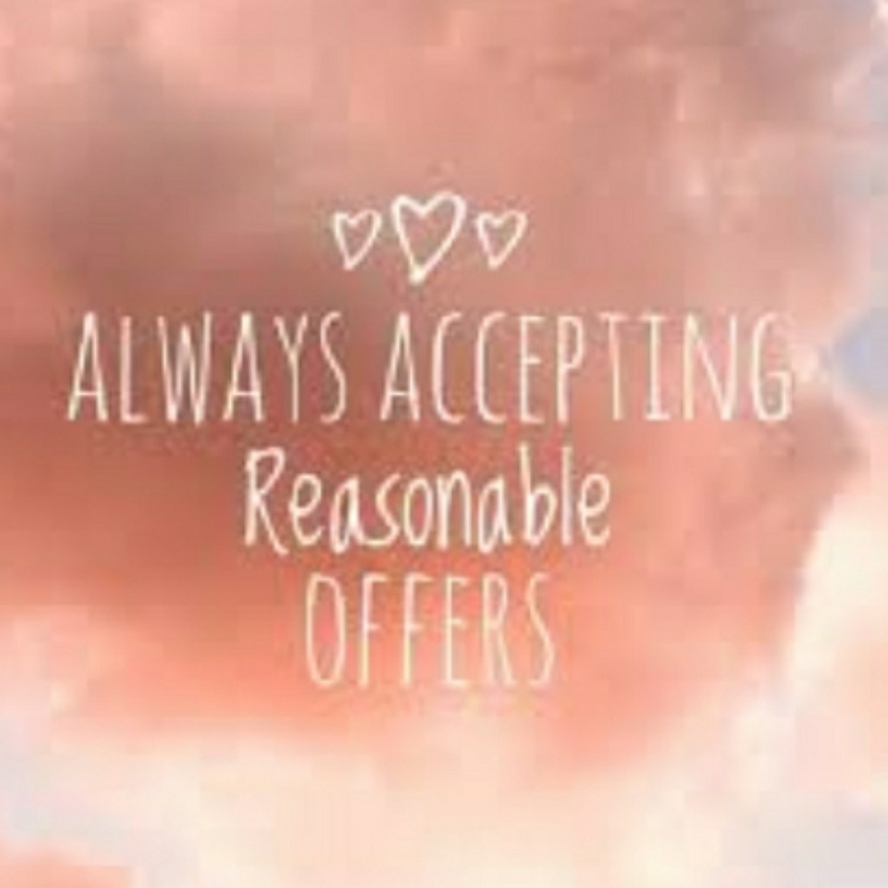 Reasonable Offers and BUNDLES! accepted